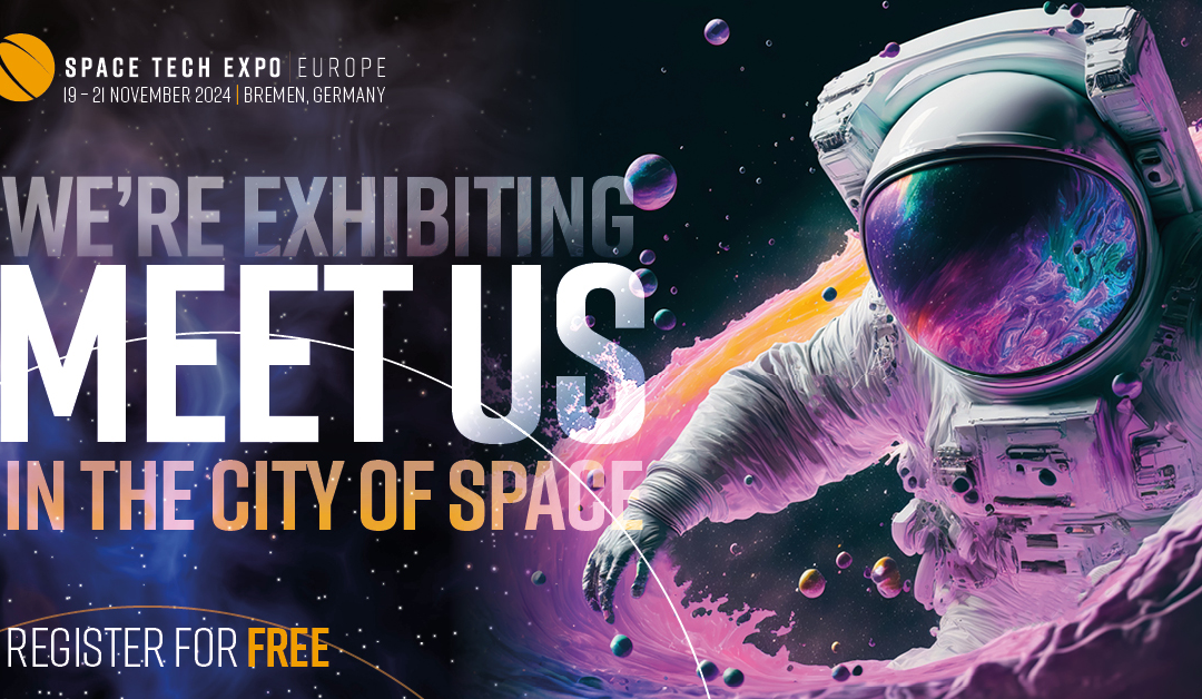 We’re returning to the Space Tech Expo 2024! 
