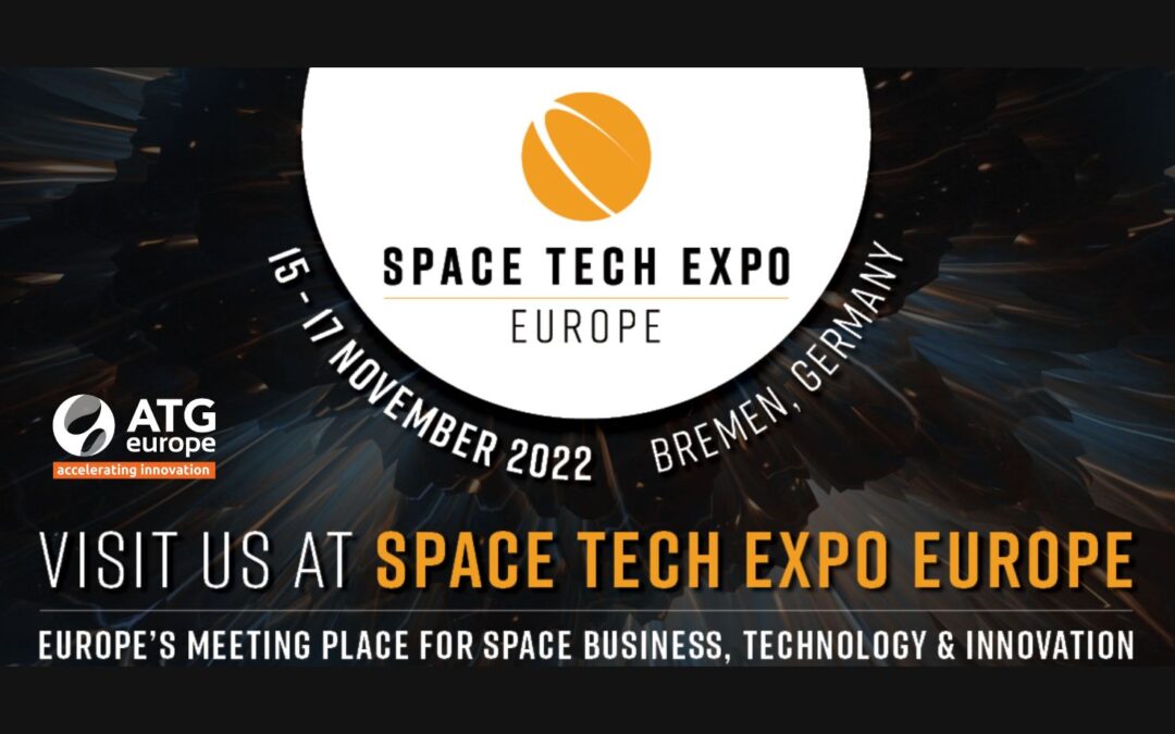 ATG Europe will be attending the Space Tech Expo 2022 in Bremen